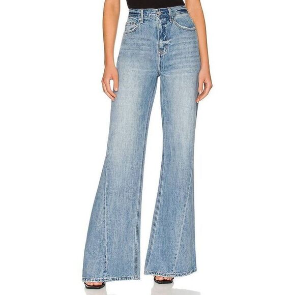 PISTOLA Ruby High Rise Palazzo Pant in Othello 24 $178 - Picture 1 of 9